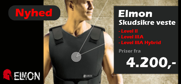 Elmon skudsikker vest - Elmon skudsikre veste