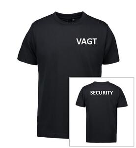 Tøj med Vagt / Security tryk