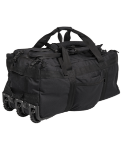 Mil Tec Combat Duffle Bag m. hjul - Sort
