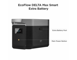 EcoFLow Ekstra batteri til DELTA Max Smart - 2016Wh
