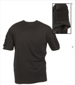 MIL-TEC BLACK TACTICAL T-SHIRT