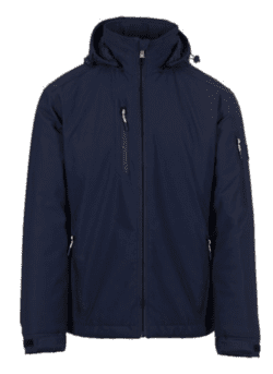 Creek Pad Ultra Light Vinter Softshell Jakke m. VAGT eller SECURITY tryk - Navy Blue
