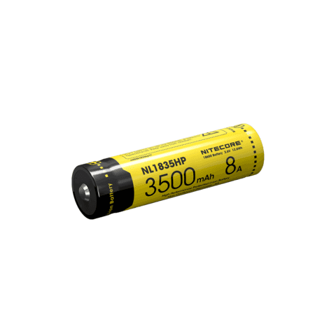 Nitecore Genopladeligt IMR 18650 batteri - 3500 mAh / 8A (NL1835HP)