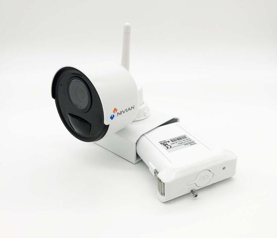 Nivian Video overvågning Kit - NV-KIT61-4C2M-BAT