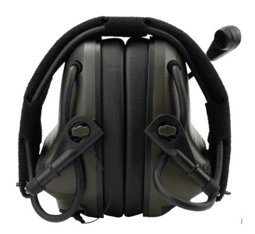 E-Armor M33 Pro Taktisk Headset m. Aktivt Høreværn - Sort