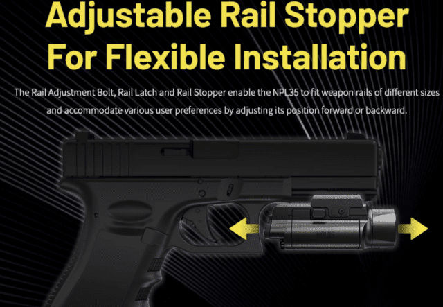 Nitecore NPL-35 Våbenlys