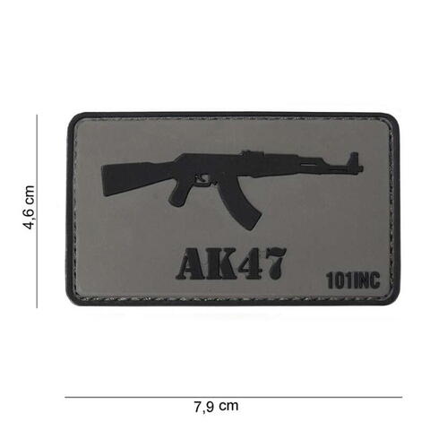 Patch 3D PVC AK47 