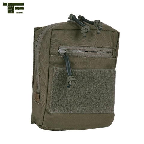Mil-Tec Admin pouch m. Velcro bagside