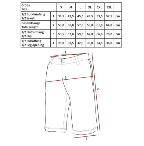 MFH Uniform Shorts - Sorte
