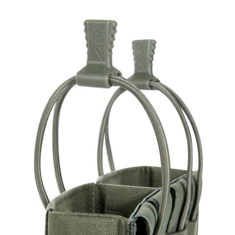 MAGAZINE POUCH TO HOLD TWO G36 MAGAZINES (SIDE BY SIDE), SECURED BY BUNGEE CORD: TT 2 SGL MAG POUCH BEL MK III