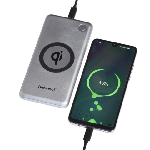 Intenso® Trådløs Powerbank 10.000 mAh