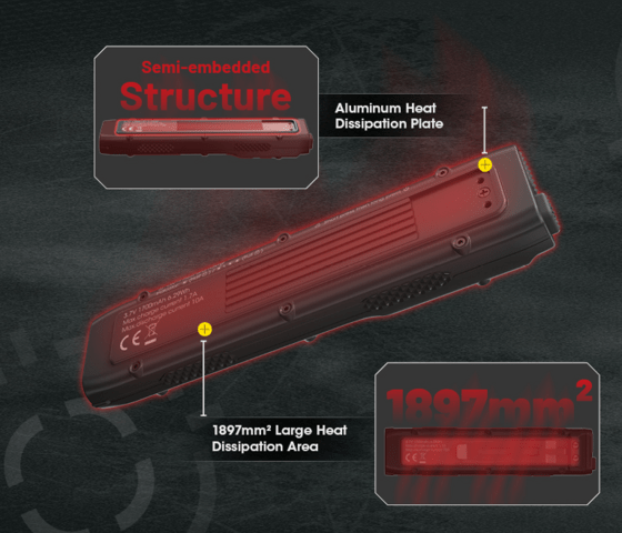 Nitecore EDC 25 Lygte - Genopladelig