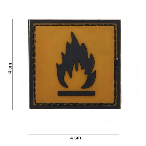 Patch 3D PVC Flammable