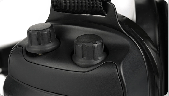 B-62 Heavy Duty Headset m. indbygget Walkie