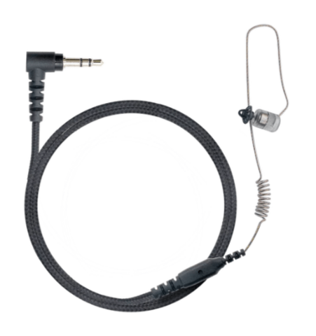 N-ear 360 Flexo Dynamic Single Ear Braided Fiber Cloth Earpiece