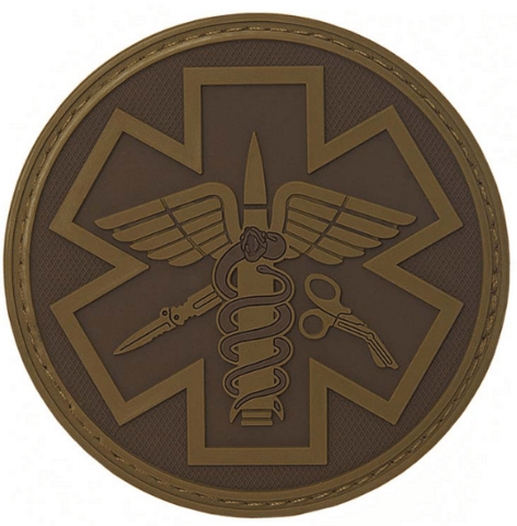 Paramedic PVC Patch - Coyote Brown