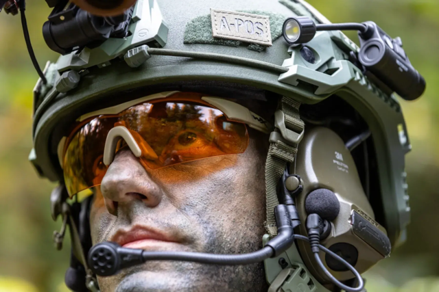 WileyX VAPOR COMM - klart glas