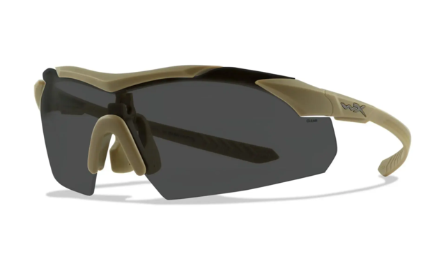 WileyX VAPOR COMM - klart glas