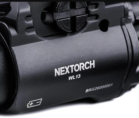 NEXTORCH WL13 Våbenlygte - 1300 Lumen