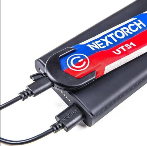 NEXTORCH UT51 Rød-Blå LED Armbånd