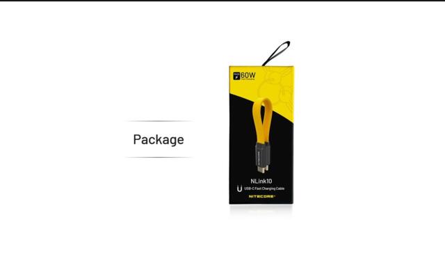 NITECORE NLink10 USB-C FAST CHARGING CABLE