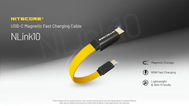 NITECORE NLink10 USB-C FAST CHARGING CABLE