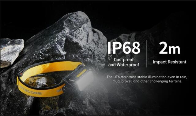 Nitecore UT6 Pandelampe