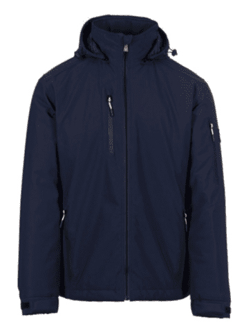 Creek Pad Ultra Light Vinter Softshell Jakke m. VAGT eller SECURITY tryk - Navy Blue