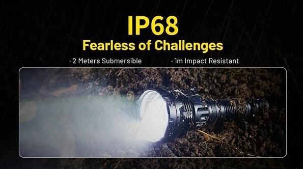 Nitecore P40 Genopladelig LED Lygte 2000 Lumen