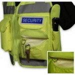 UK Hi-Viz Security Vest