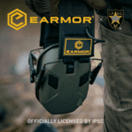 E-Armor M300X Aktivt Høreværn - Sort
