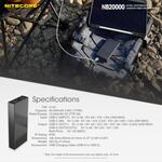 Nitecore NB20000 Powerbank