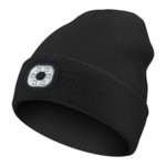 Beanie Strikhue med indbygget lygte - 120 Lumens