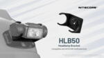 Nitecore HLB50 Hjelm Montage til NU50