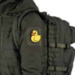Rubber Duck yellow PVC PATCH