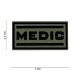 Medic PVC Patc - Green