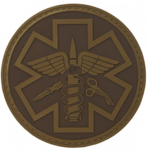 Paramedic PVC Patch - Coyote Brown