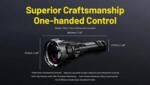 Nitecore P40 Genopladelig LED Lygte 2000 Lumen