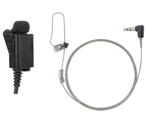 Headset m. PTT og Støjreducerende mikrofon samt N-Ear Flexo Dynamic øresnegl