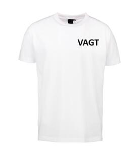 T-shirt med VAGT-tryk | Hvid