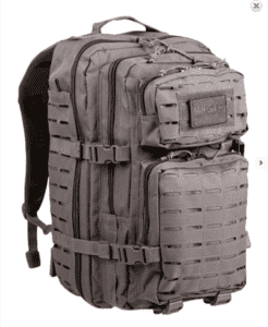 MilTec US Assult Backpack, Large - Urban Grey - Lasercut Rygsæk