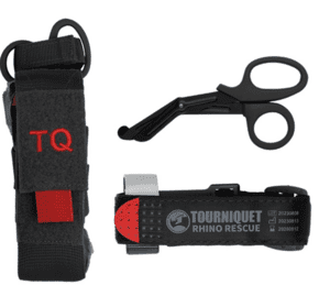 Tourniquet inkl. Rip-Off Pouch og saks