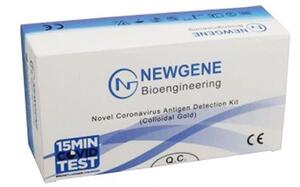 Newgene | Covid-19 Saliva Quicktest Antigen | CE Approved