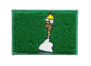 HOMER INTO THE BUSHES PATCH