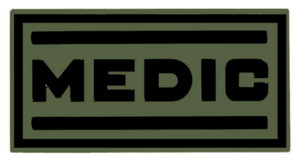 Medic PVC Patc - Green