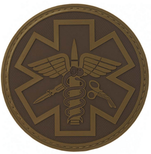 Paramedic PVC Patch - Coyote Brown