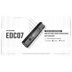 Nitecore EDC07 Lygte