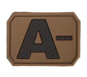 3D Blod Type Patch A NEGATIV
