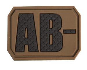 3D Blod type Patch AB NEGATIV