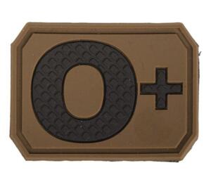 3D Blod Type Patch O POSITIV